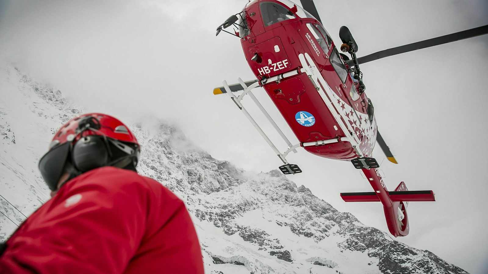 Air Zermatt im Einsatz