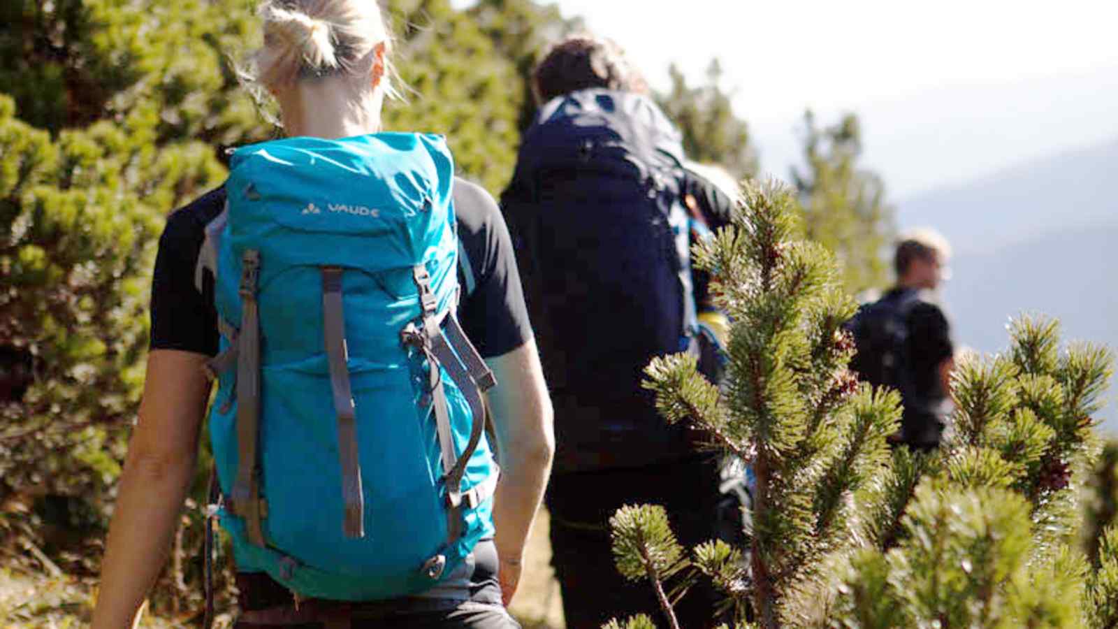 Wandern mit Rucksack