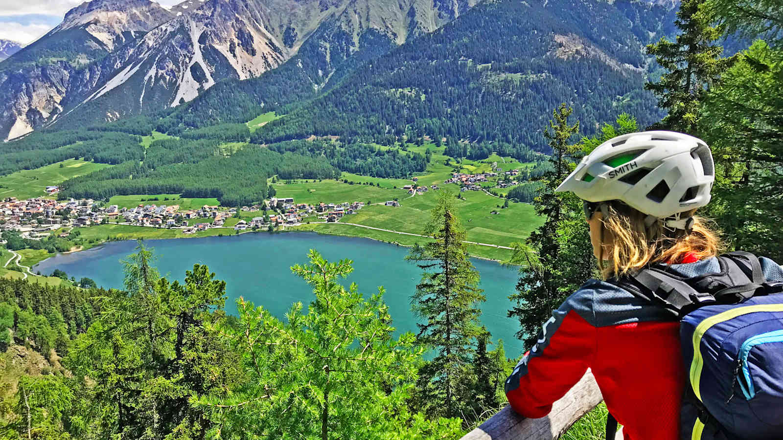 Blick auf den Haidersee