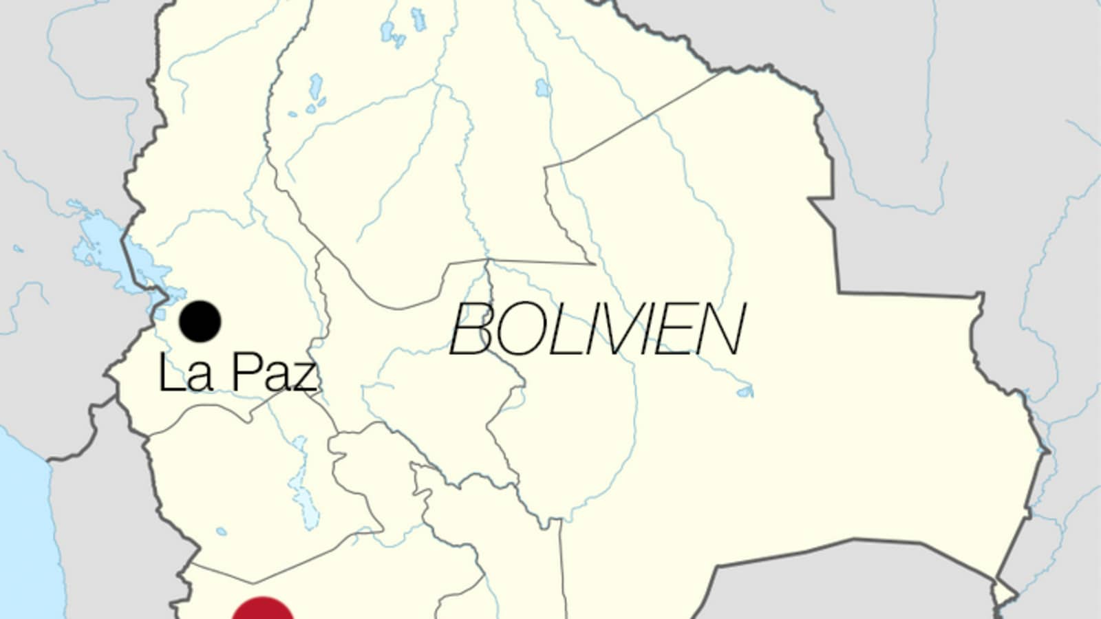 Bolivien Map