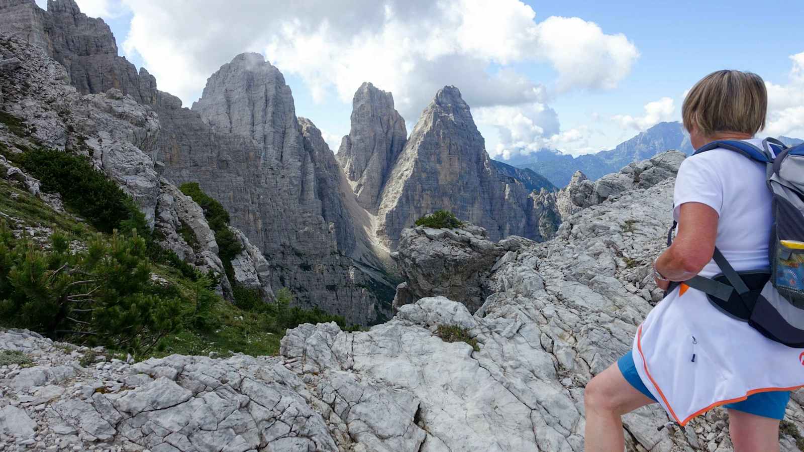 Bosconero-Gruppe von der Forcella delle Ciavazole