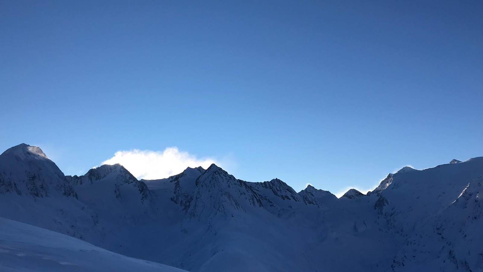 Skifahren am Sölden