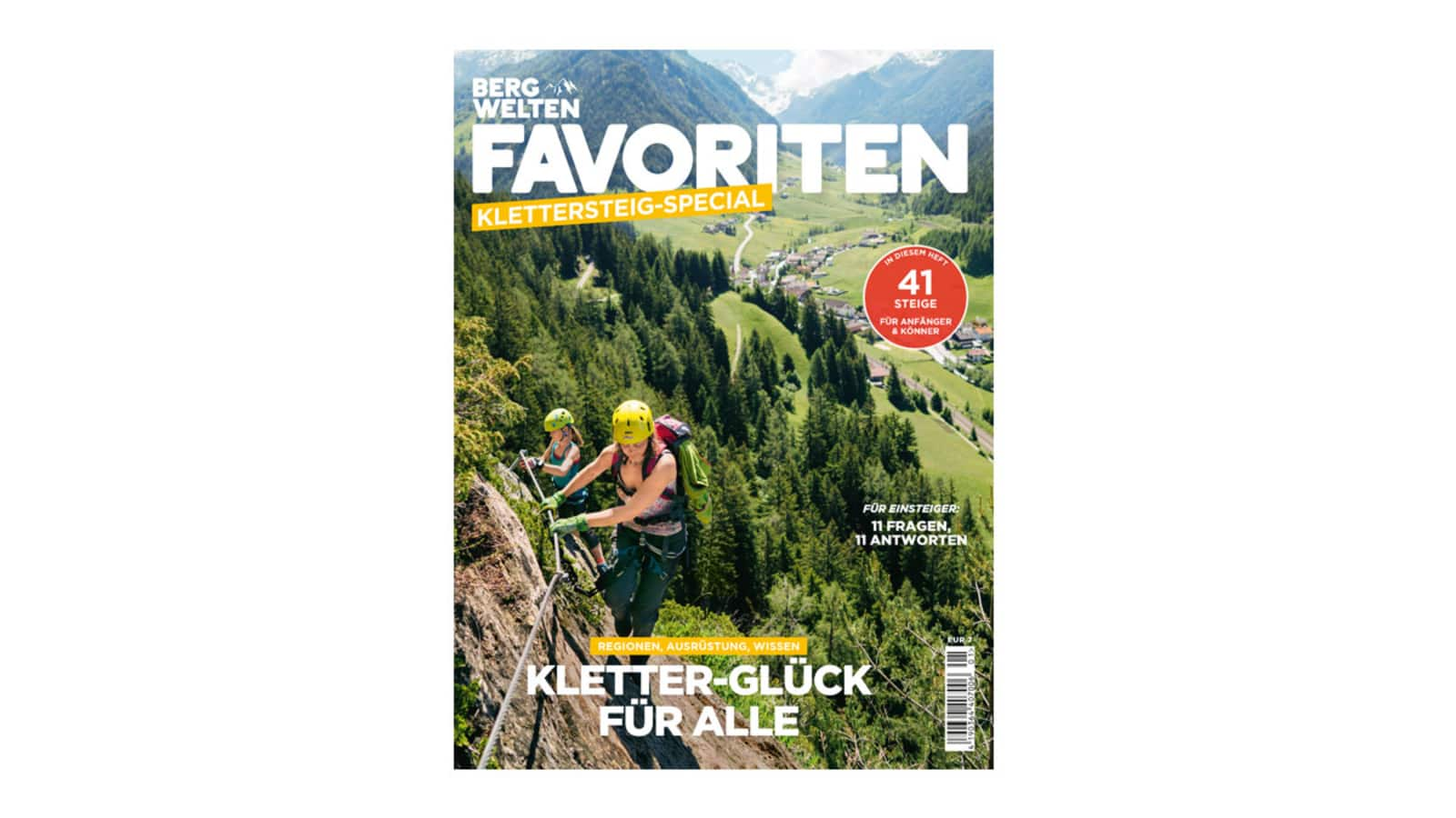 Cover Bergwelten Klettersteig Special