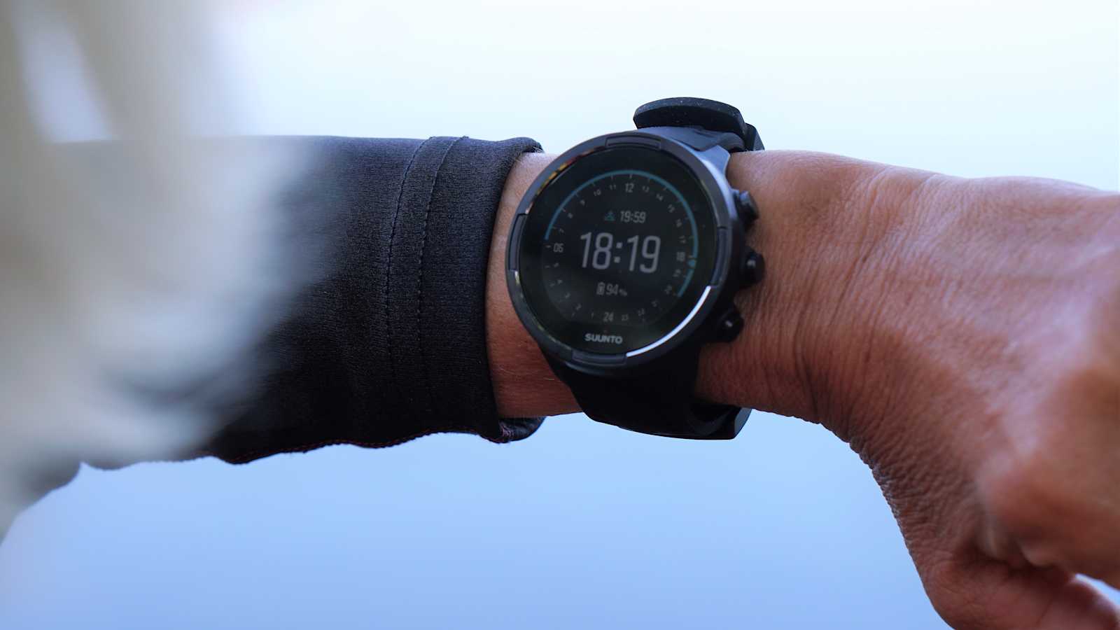 Hilft bei der Orientierung und Dokumentation der Tour: Suunto 9.