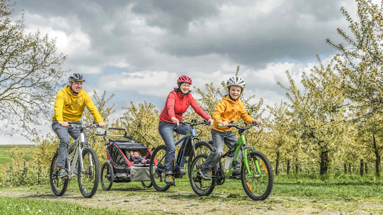 E-Bike Familie