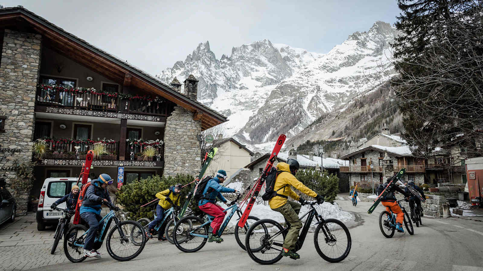 E-Bike-Tour Courmayeur