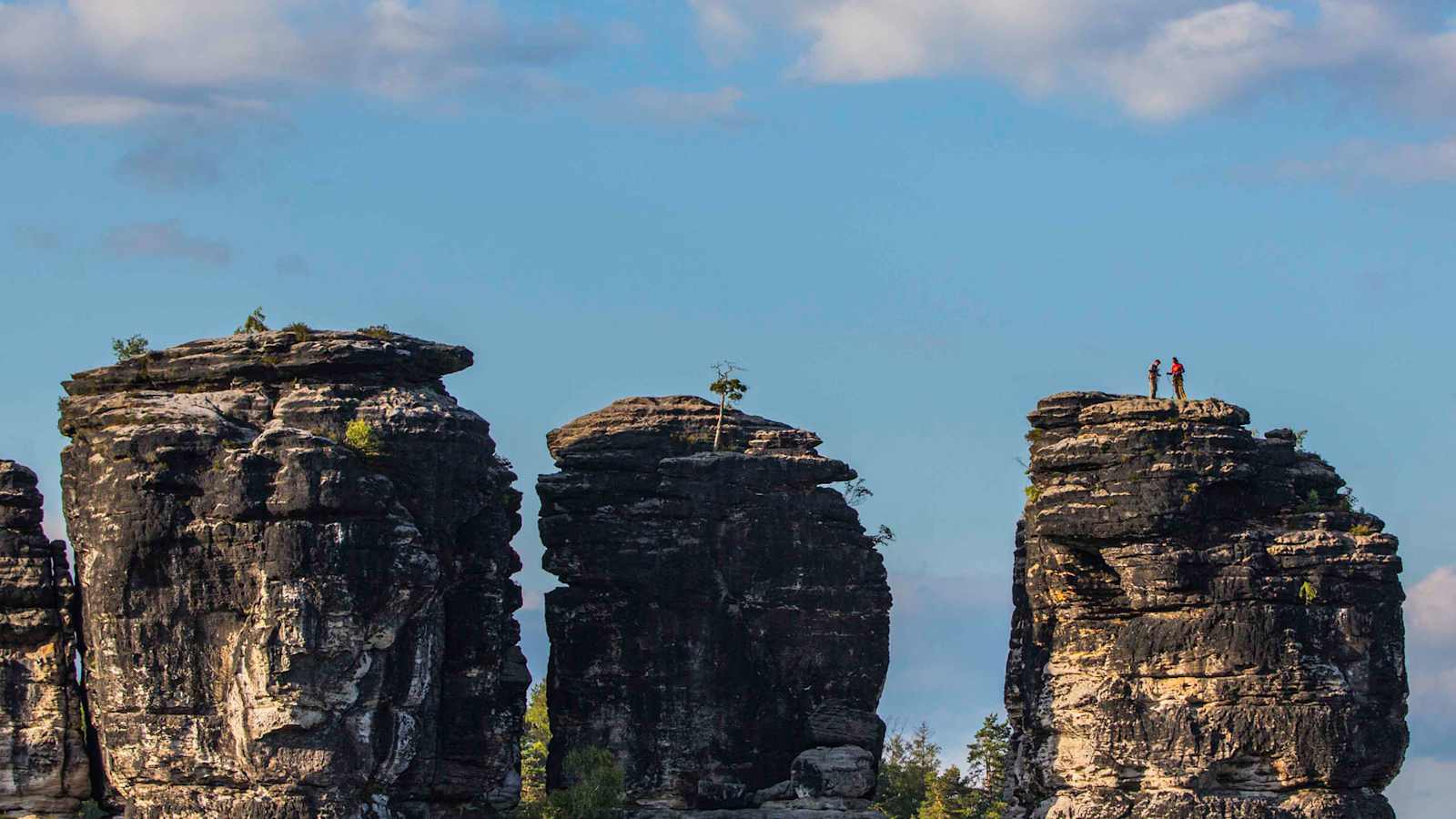 Das Elbsandsteingebirge in der Sächsischen Schweiz