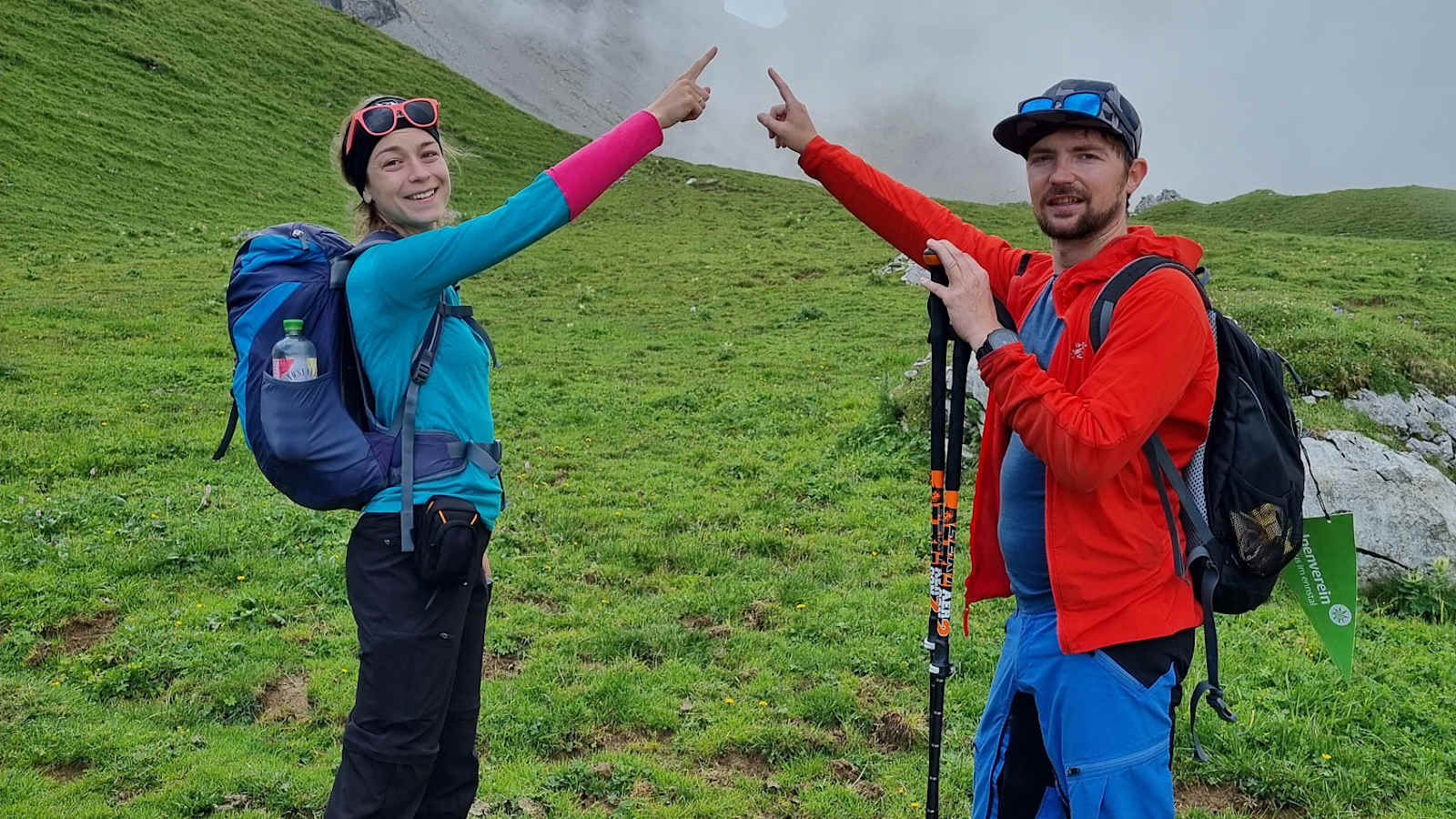 Alpen-Tour im Nebel