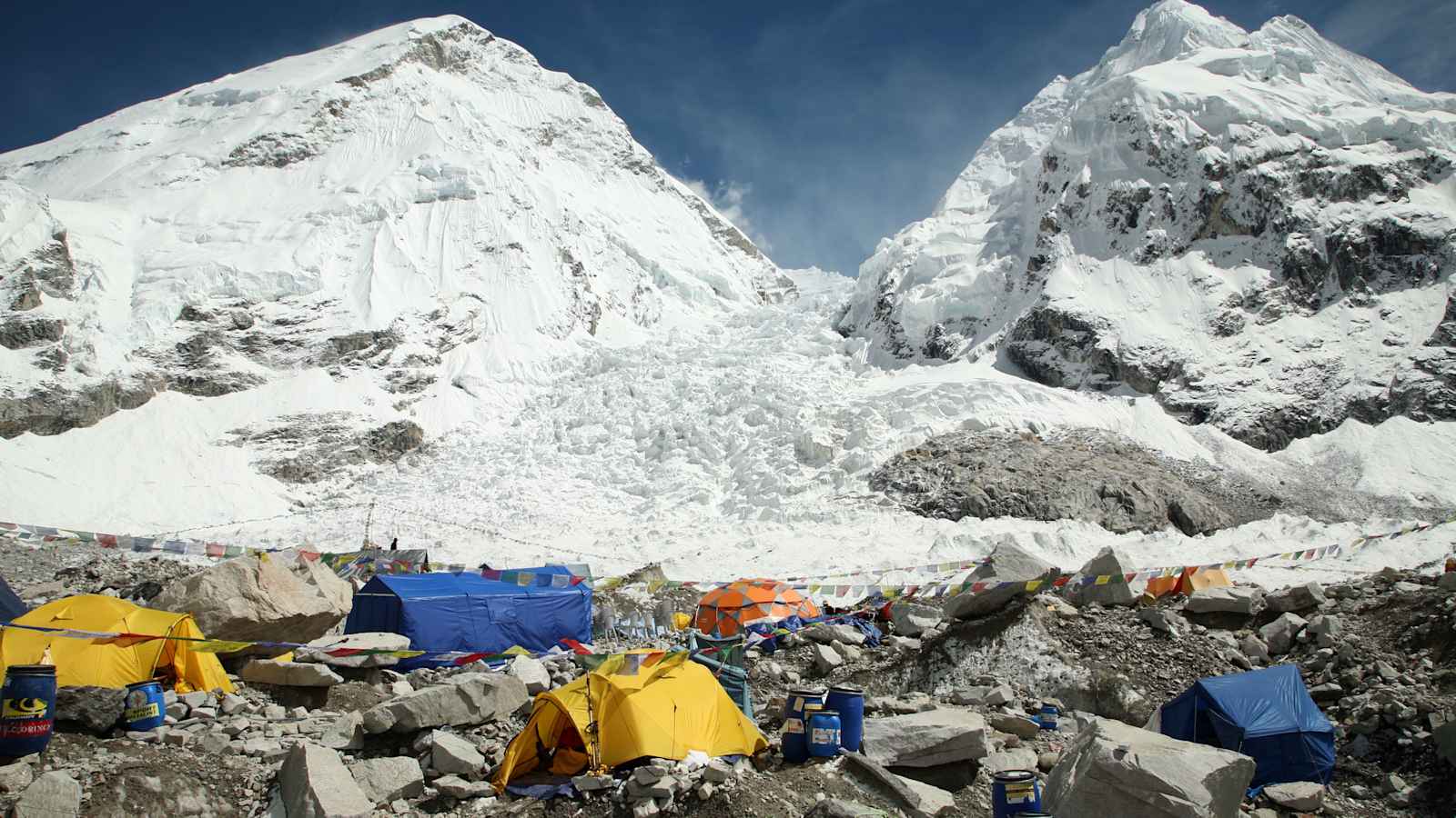 Basisilager des Mount Everest