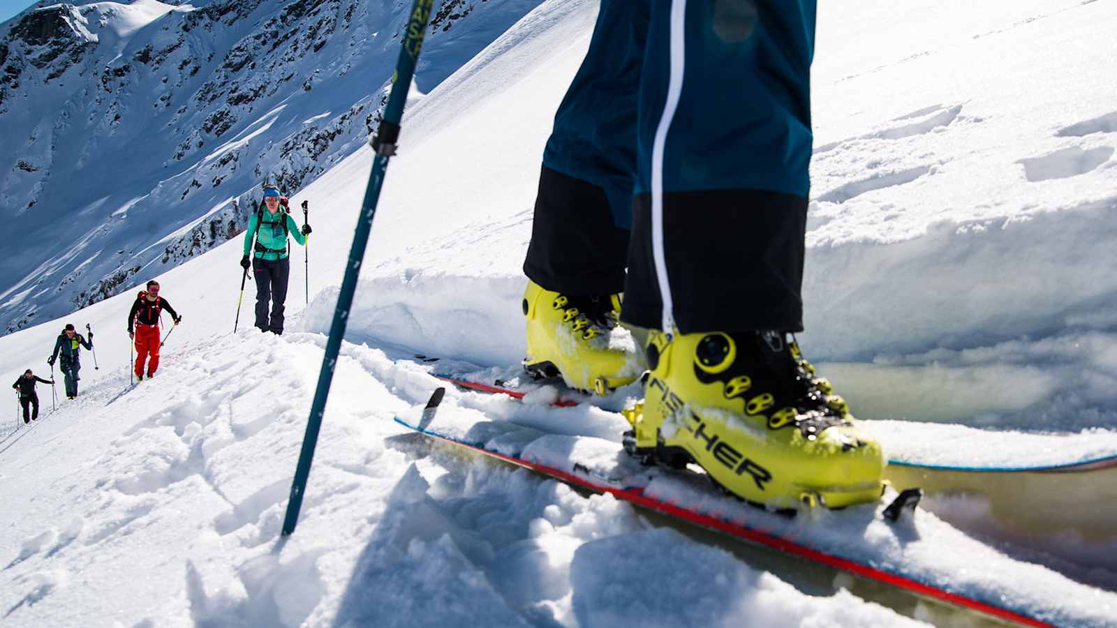 Die Karnischen Alpen jubeln über jede Menge Neuschnee. Für die Fischer Transalp 2020 heißt das erstmal: Planänderung! 