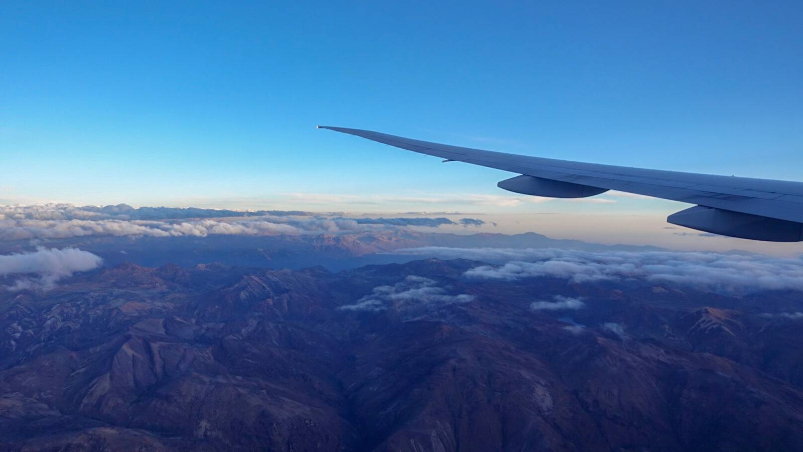 Flugzeug nach Bolivien