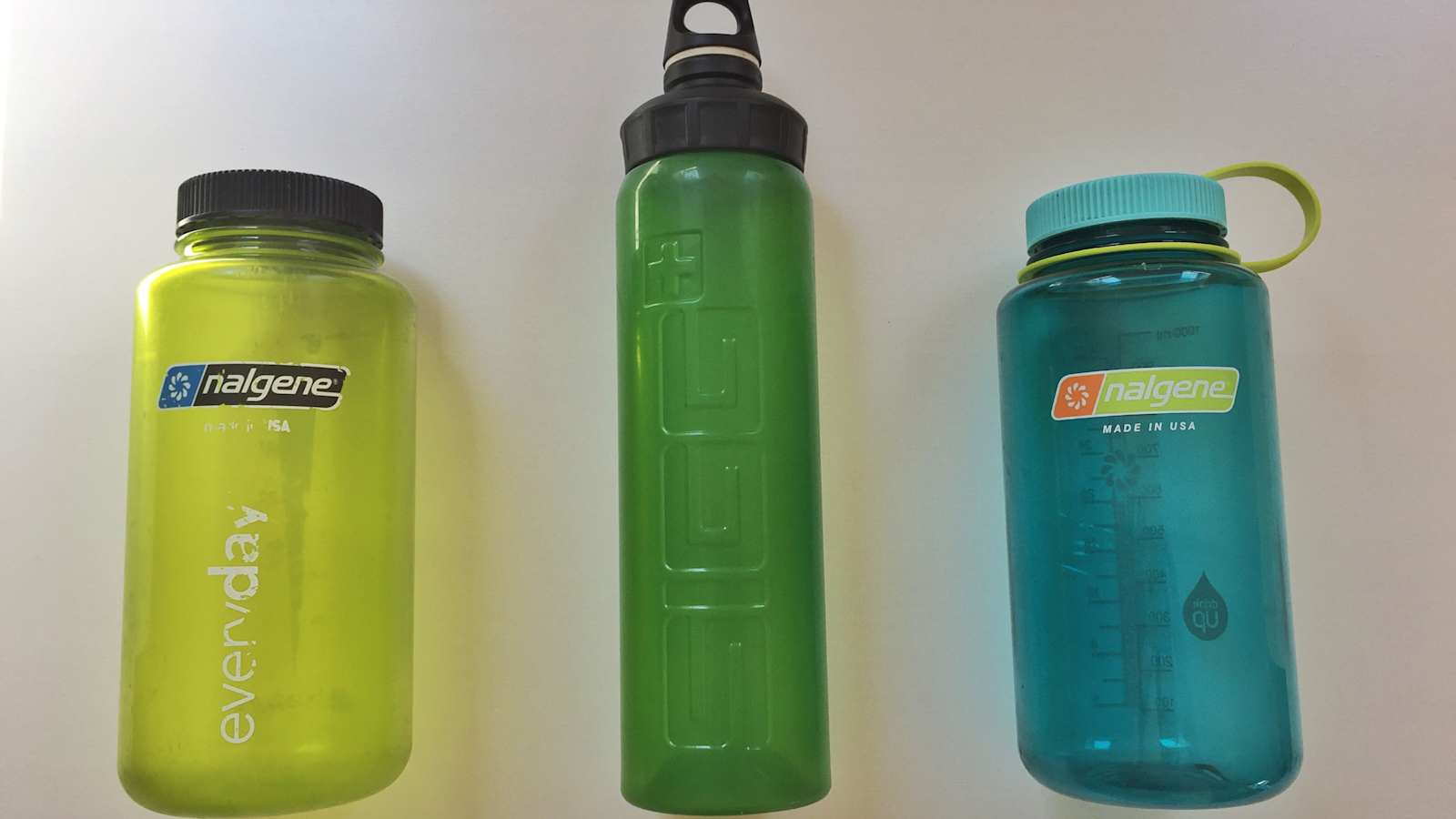 Die BPA-freien Hartplastikflaschen von Nalgene