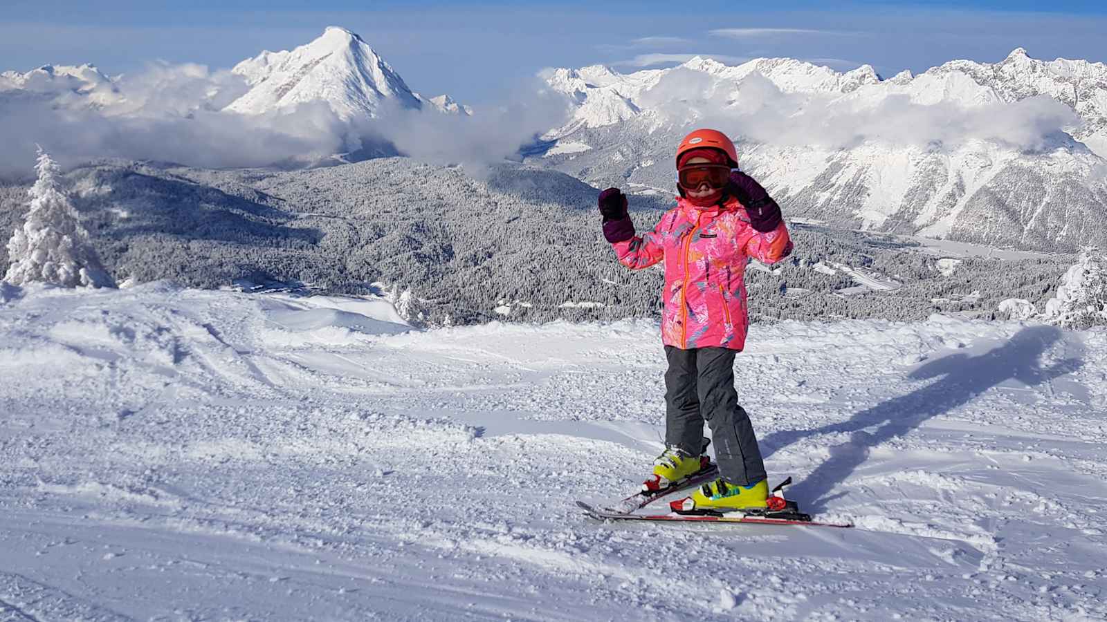 Skifahren am Gschwandtkopf in der Olympiaregion Seefeld