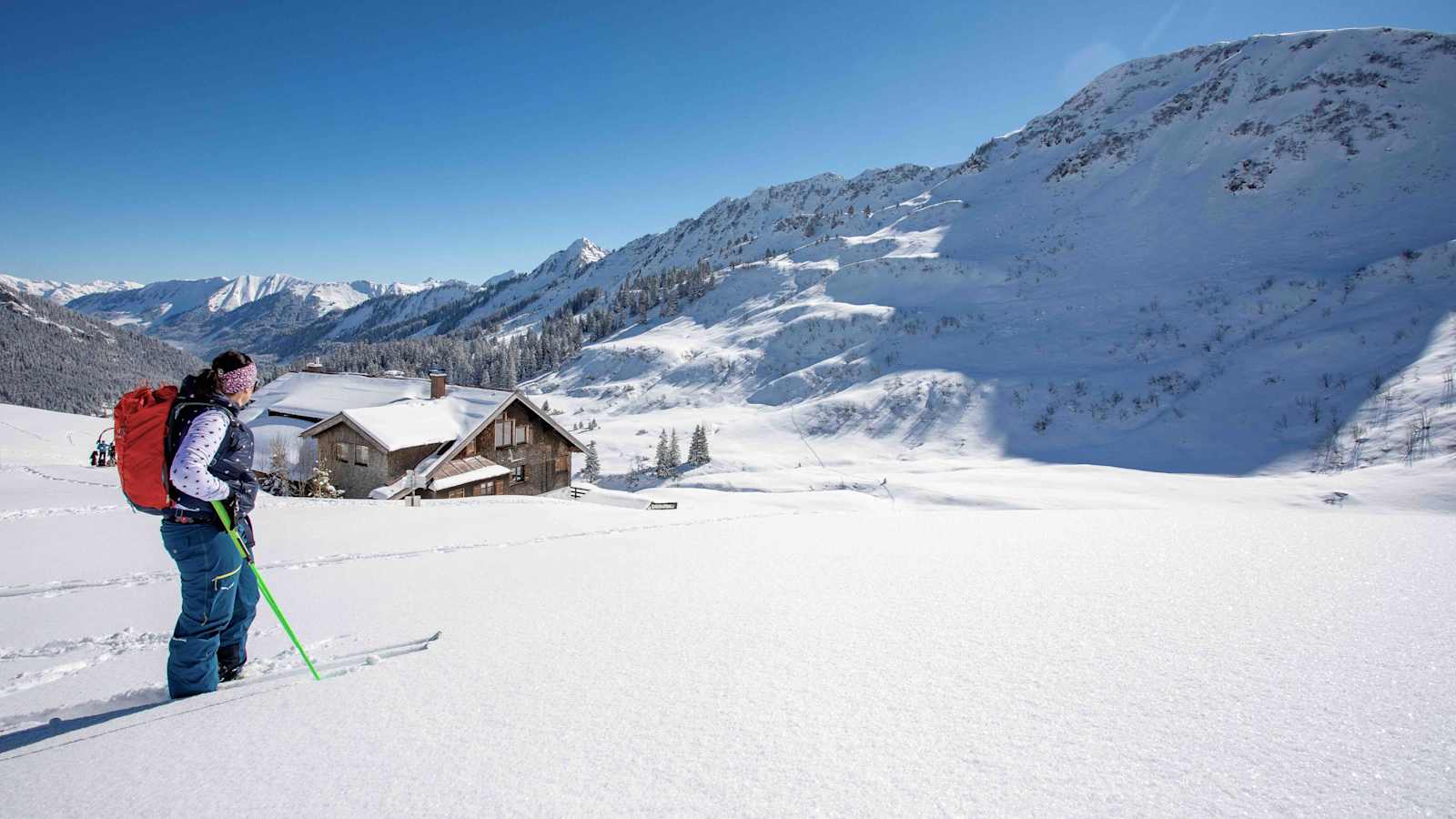 Die Schwarzwasserhütte im naturbelassenen Schwarzwassertal