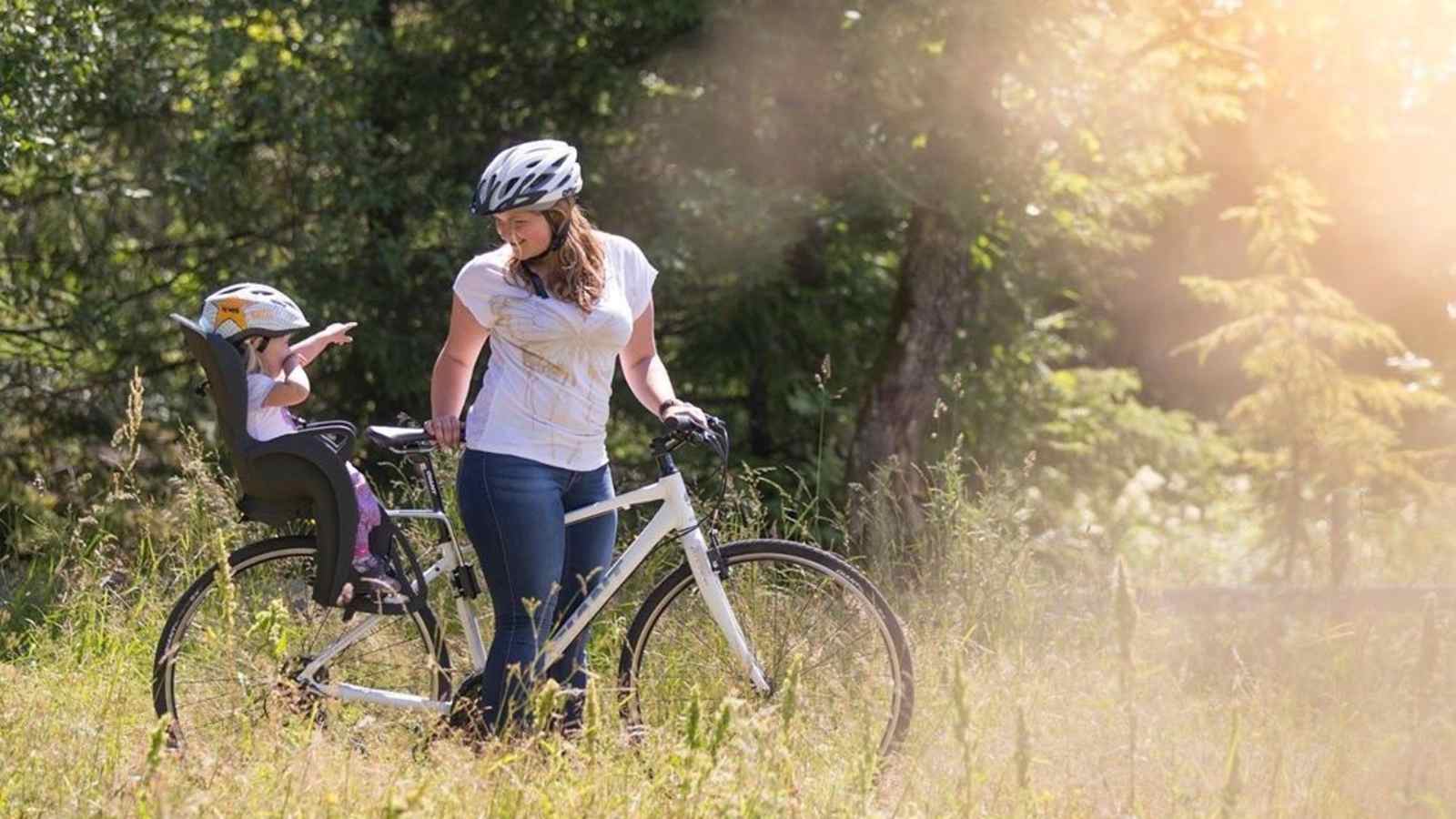 Radfahren mit Kleinkindern