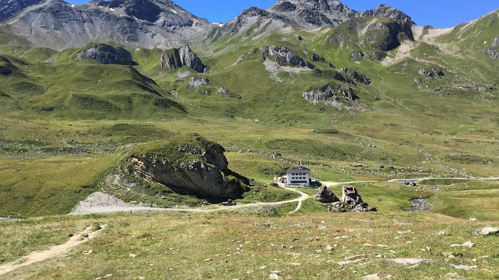 Von Ischgl über die Heidelberger Hütte auf das Fimber Joch