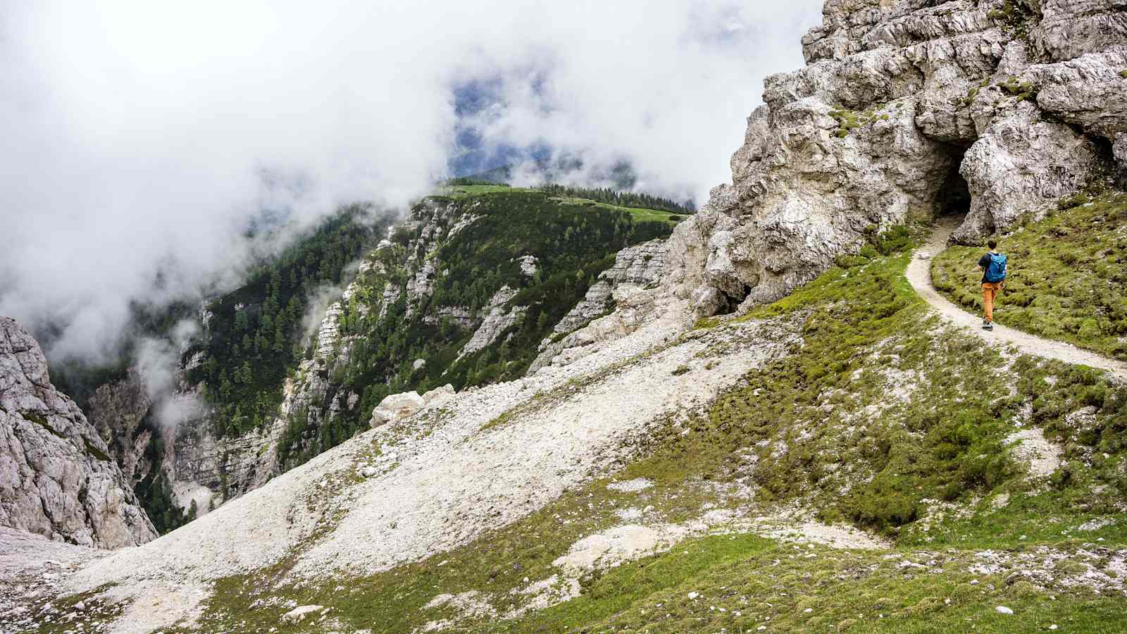 Unterwegs am Schaidasattel