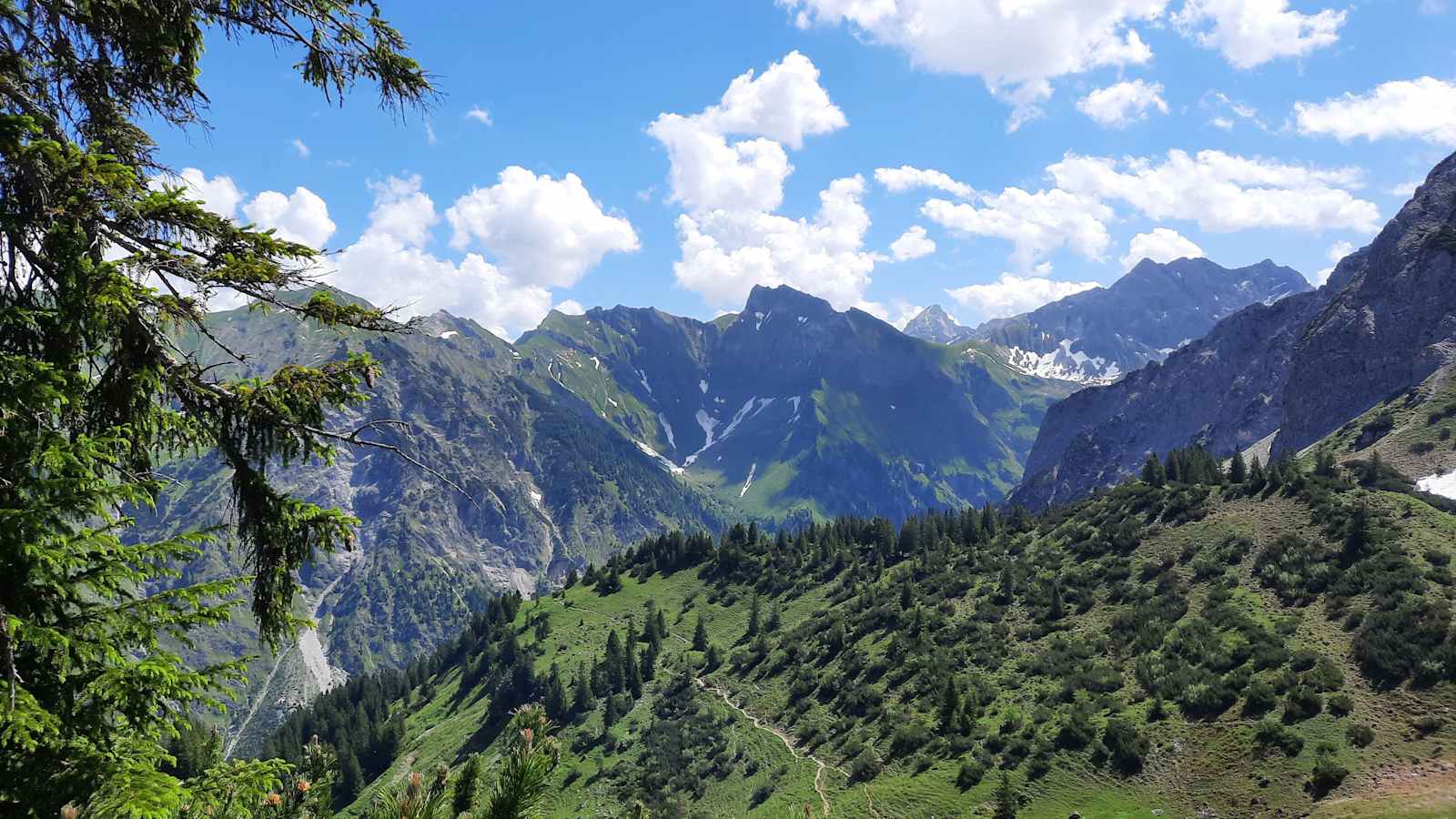 Hochvogel von Hahnenköpfle