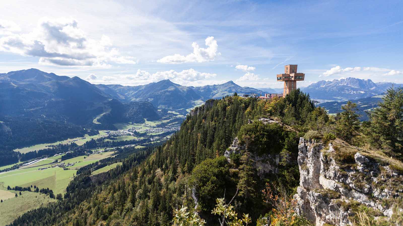 Jakobskreuz auf der Buchensteinwand