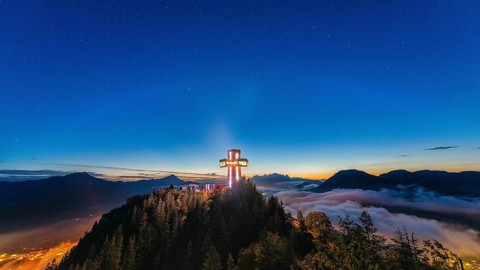 Jakobskreuz auf der Buchensteinwand 