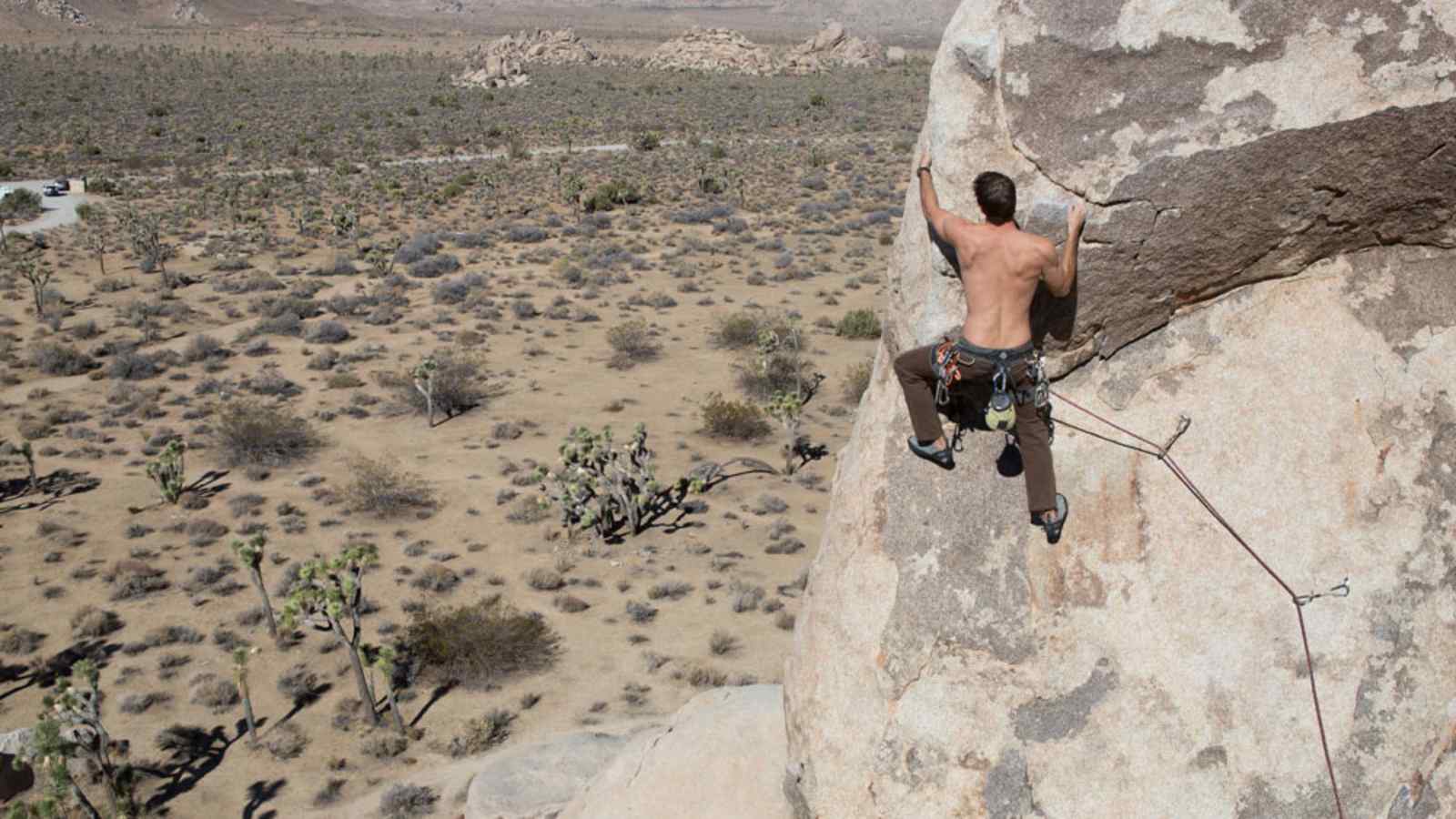 Joshua Tree Nationalpark Kletterer