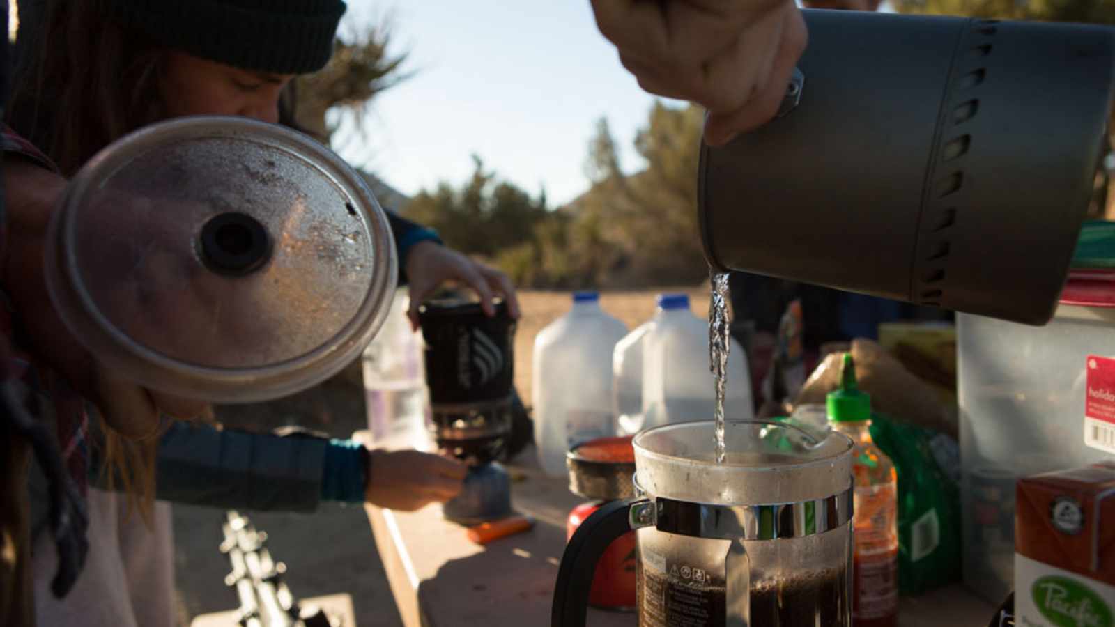 Kaffee im Joshua Tree Nationalpark