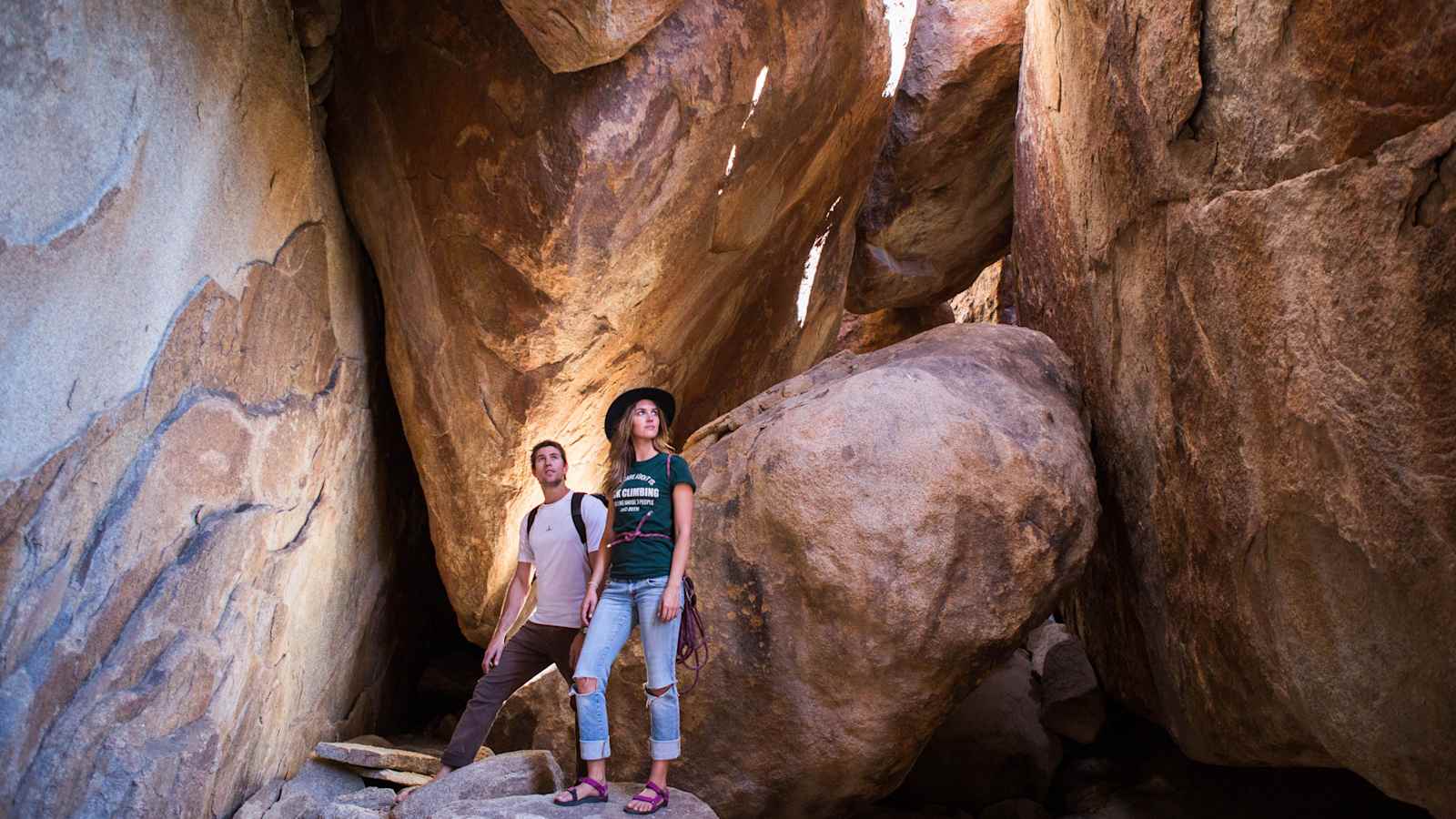 Höhle im Joshua Tree Nationalpark