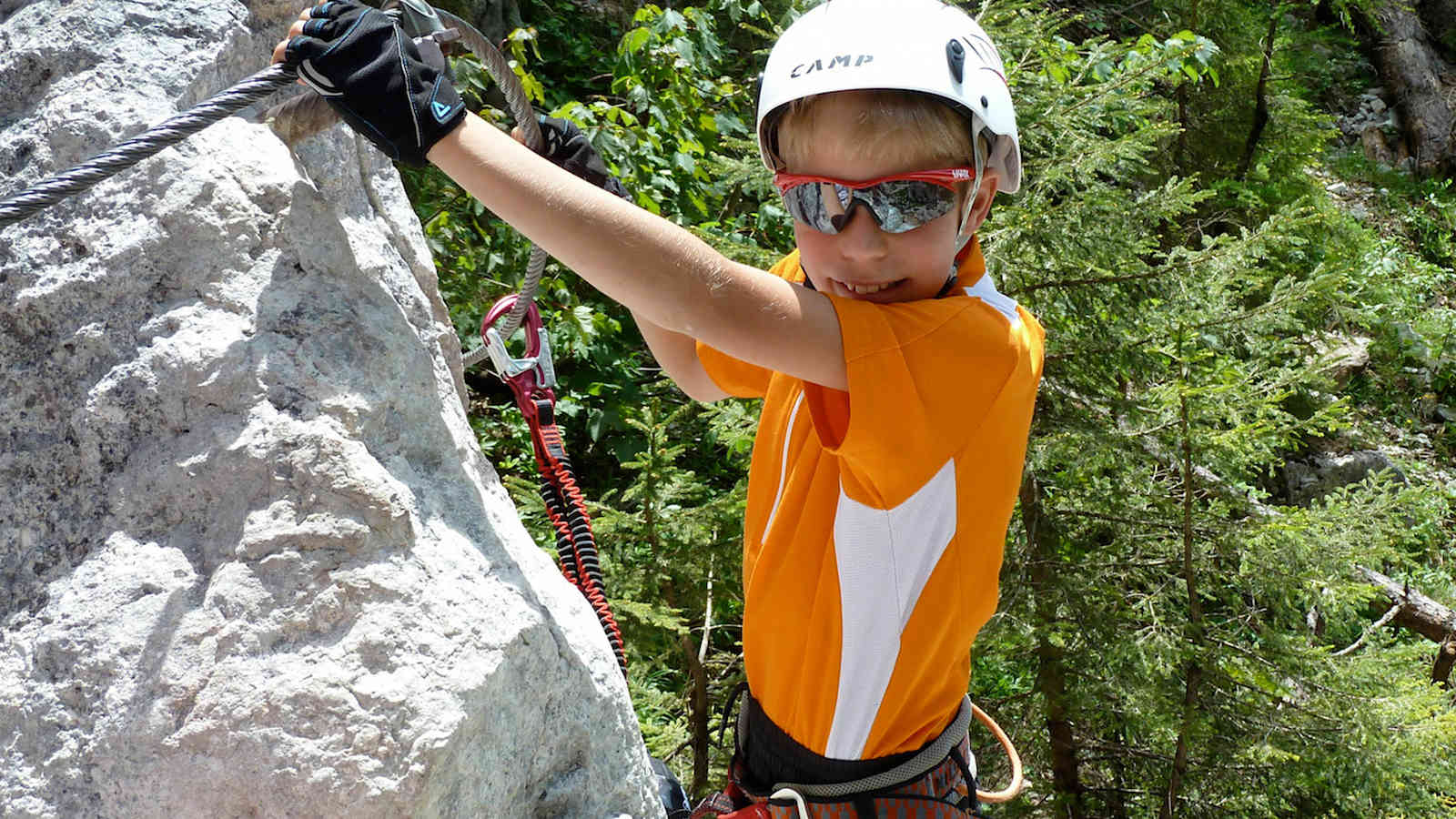 Klettersteig mit Kindern 