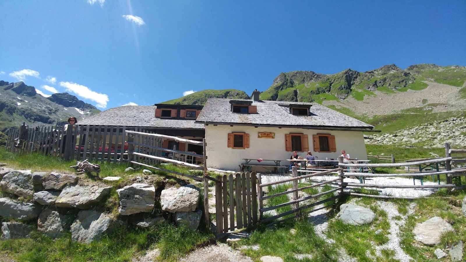 Die Landawirseehütte (1.985 m) in den Schladminger Tauern