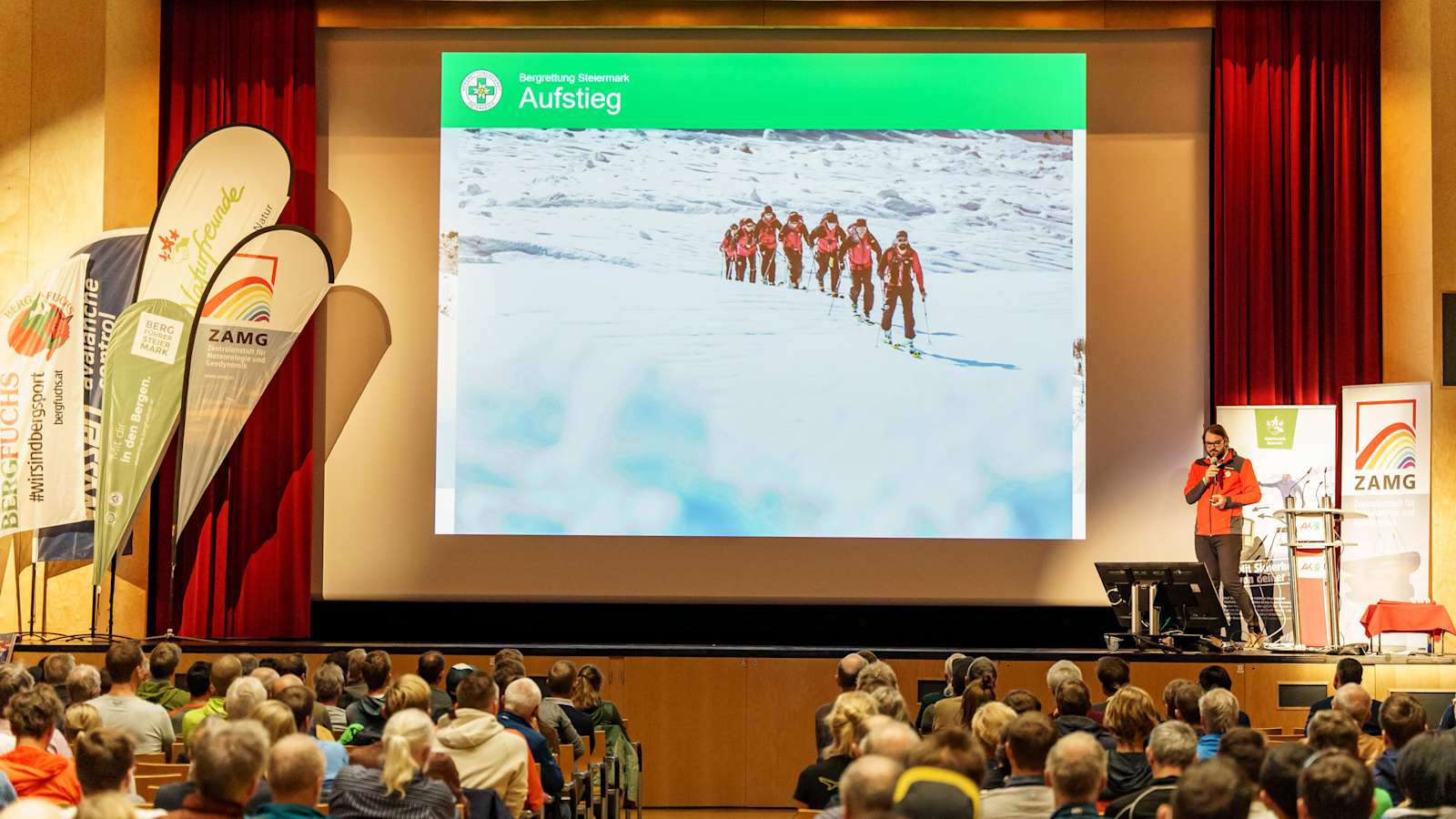 Vortrag beim Naturfreunde Lawinensymposium