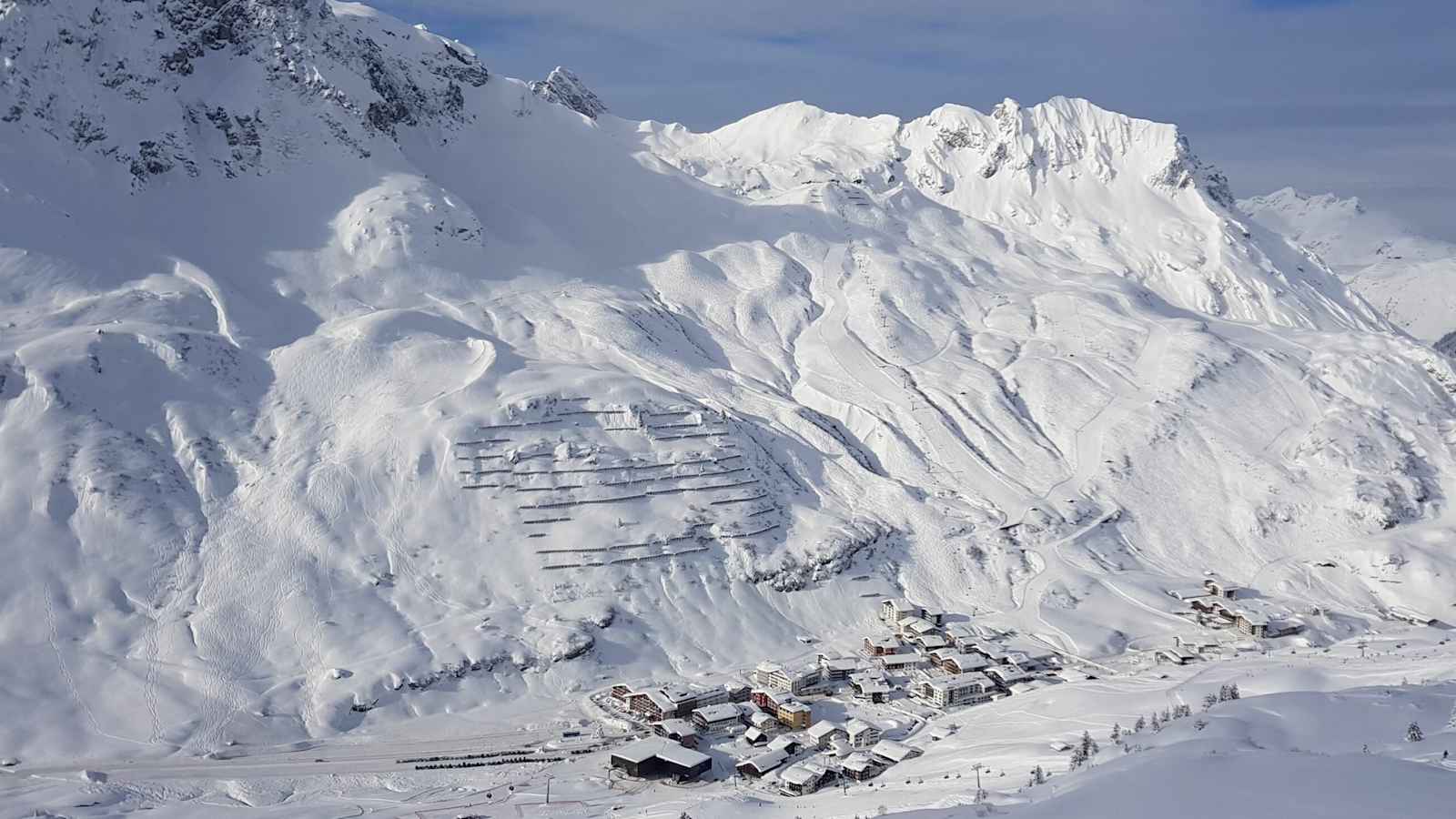 Perfekte Schneeverhältnisse am Arlberg