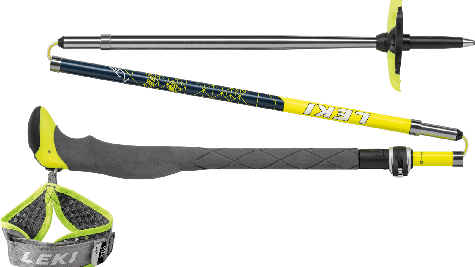 Leki Tourstick Vario Carbon