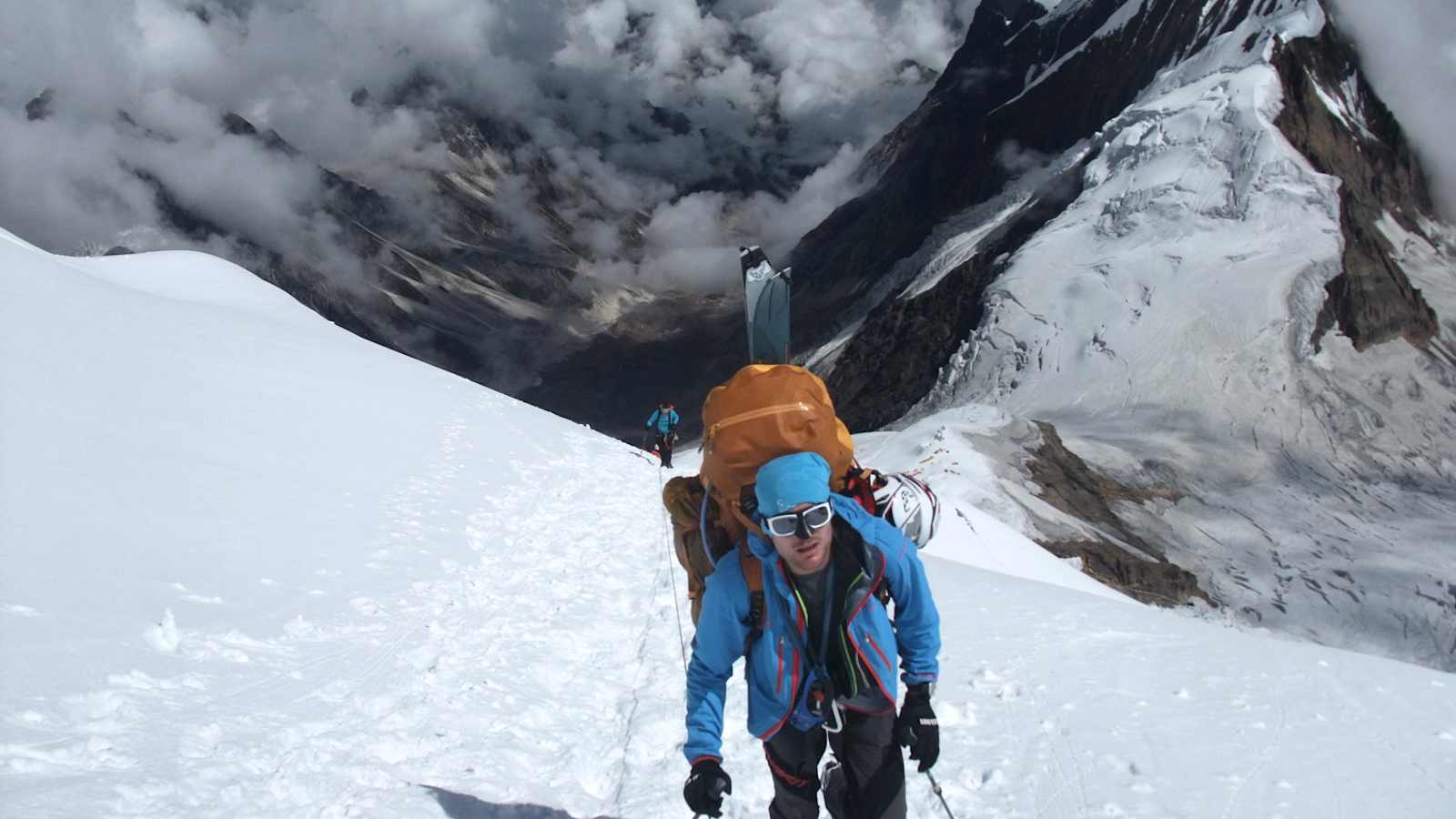 Benedikt Böhm am Manaslu