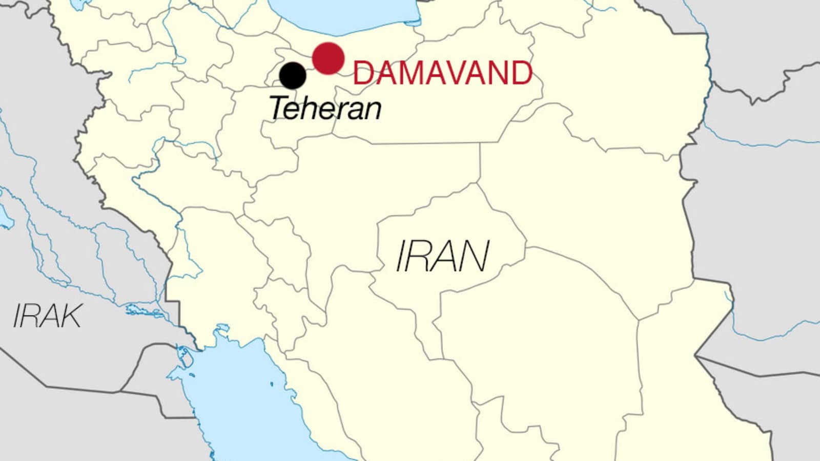 Map Iran