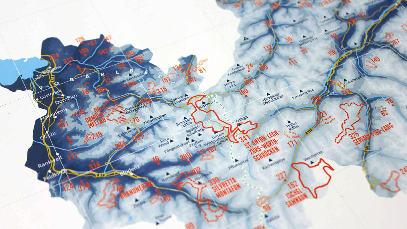 Marmota Maps Österreichs Skigebiete