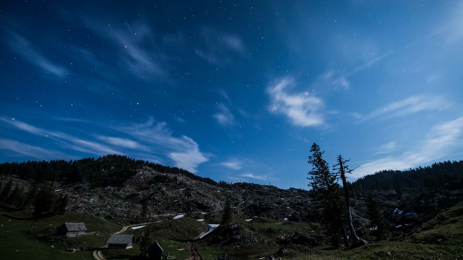 Nacht im Ötschergebiet