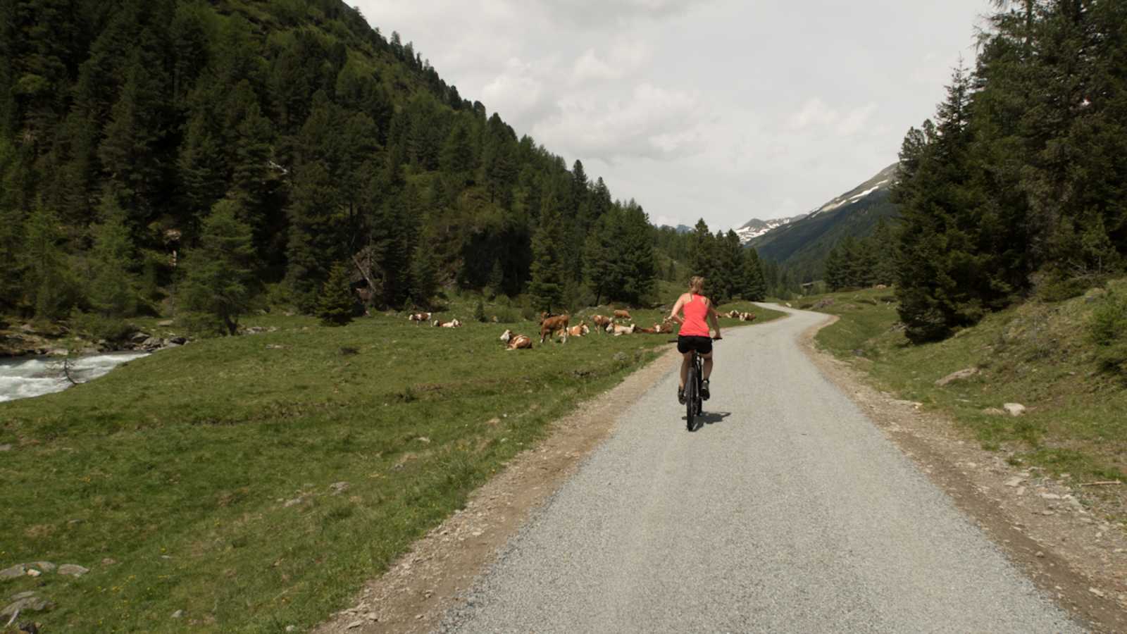 Mit dem E-Mountainbike unterwegs zu den Jagdhausalmhütten       