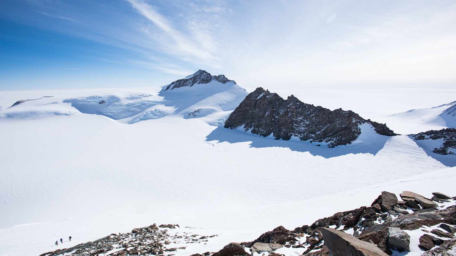 Der Mount Vinson in der Antarktis