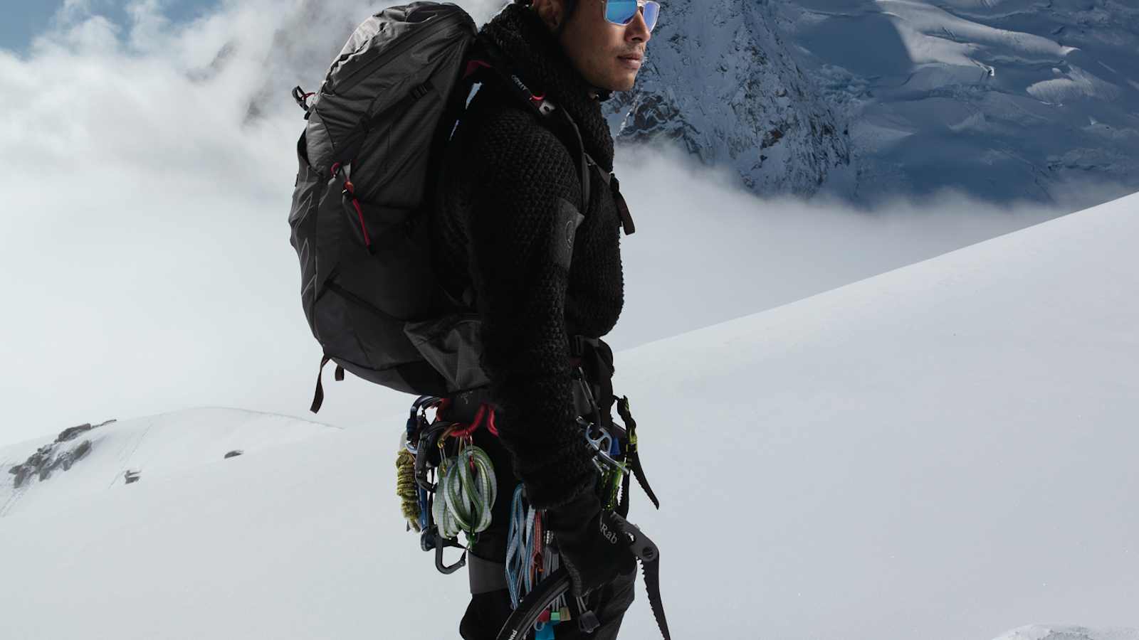 Nirmal Purja am Mont Blanc