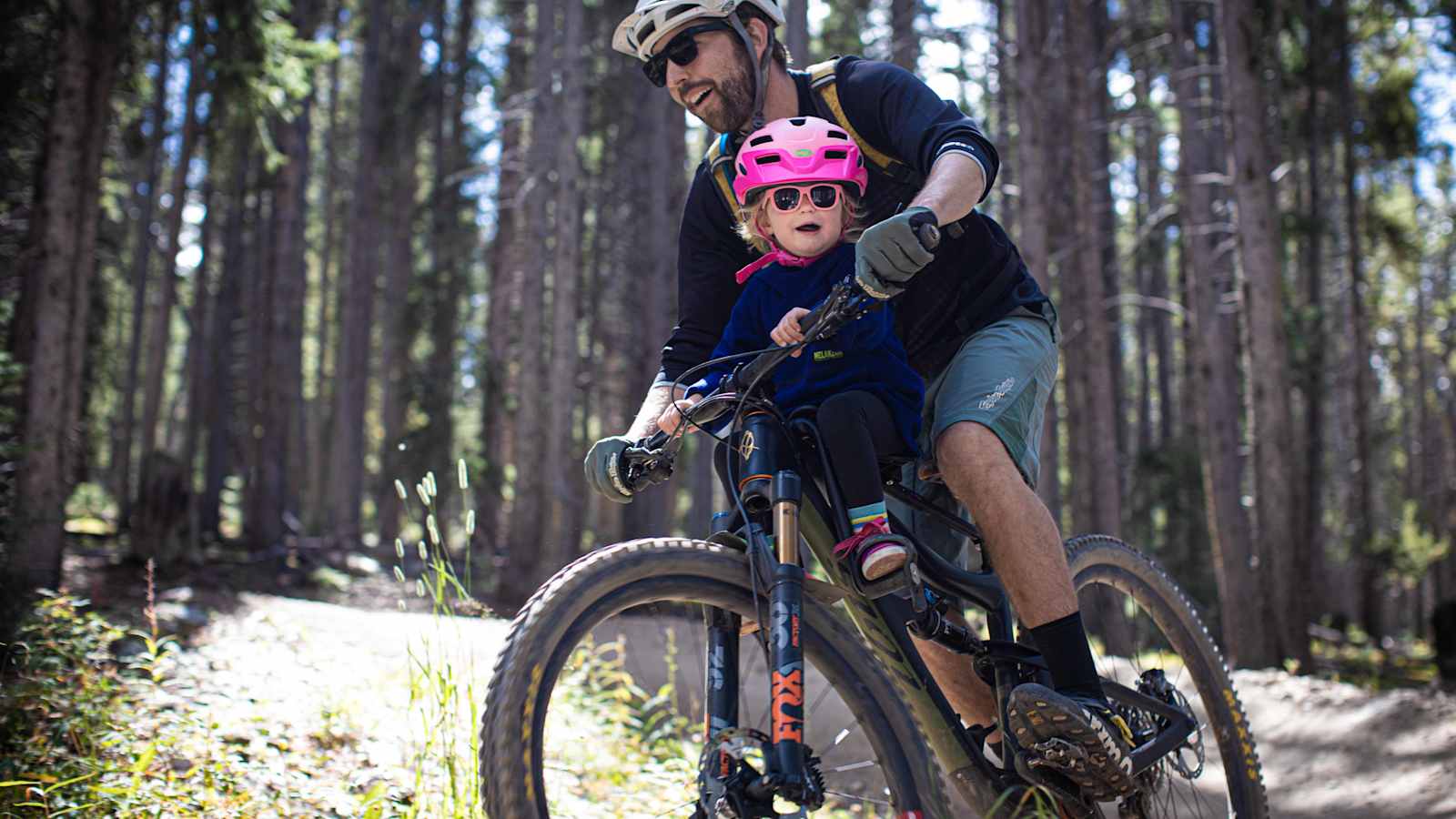 Radfahren mit Kleinkindern