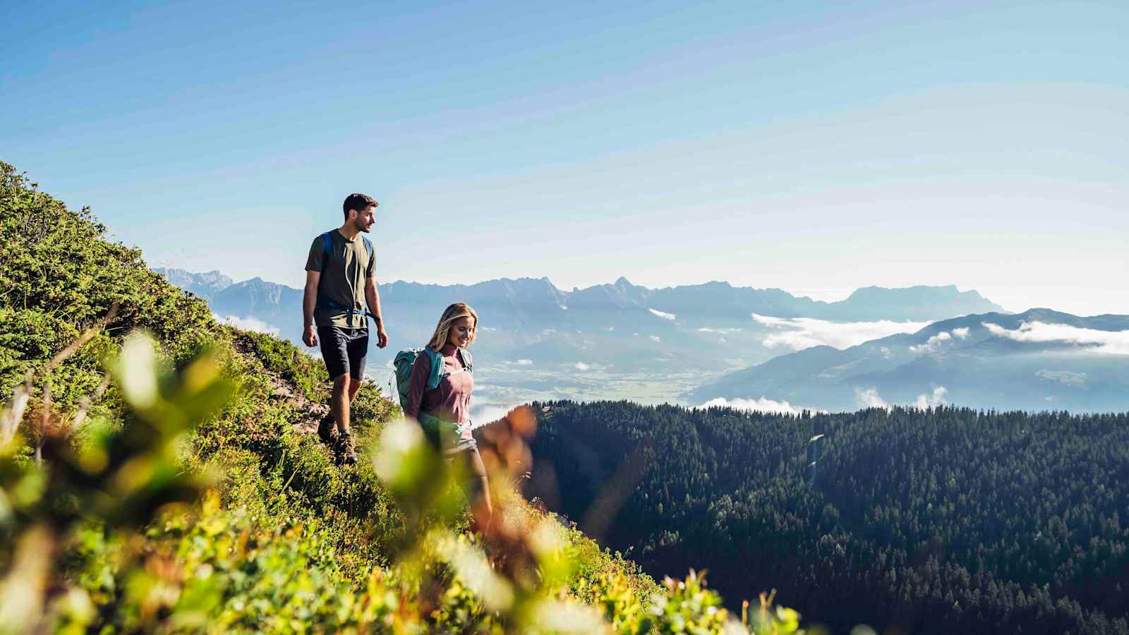 Aussichtsreiche Wanderung auf der Schmittenhöhe