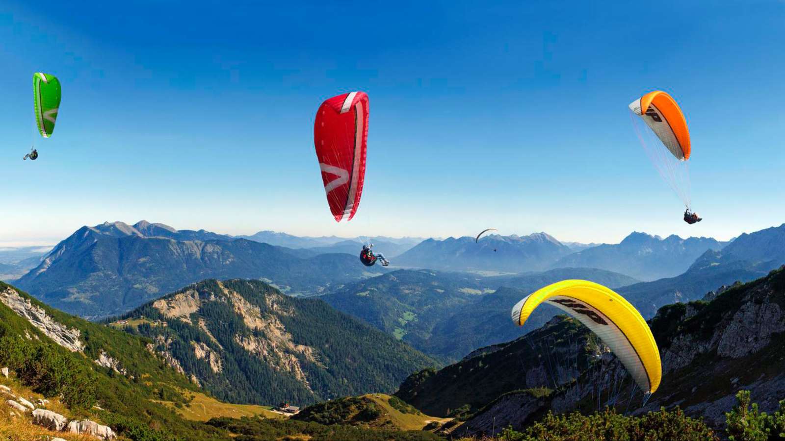 Paragleiten in Bayern