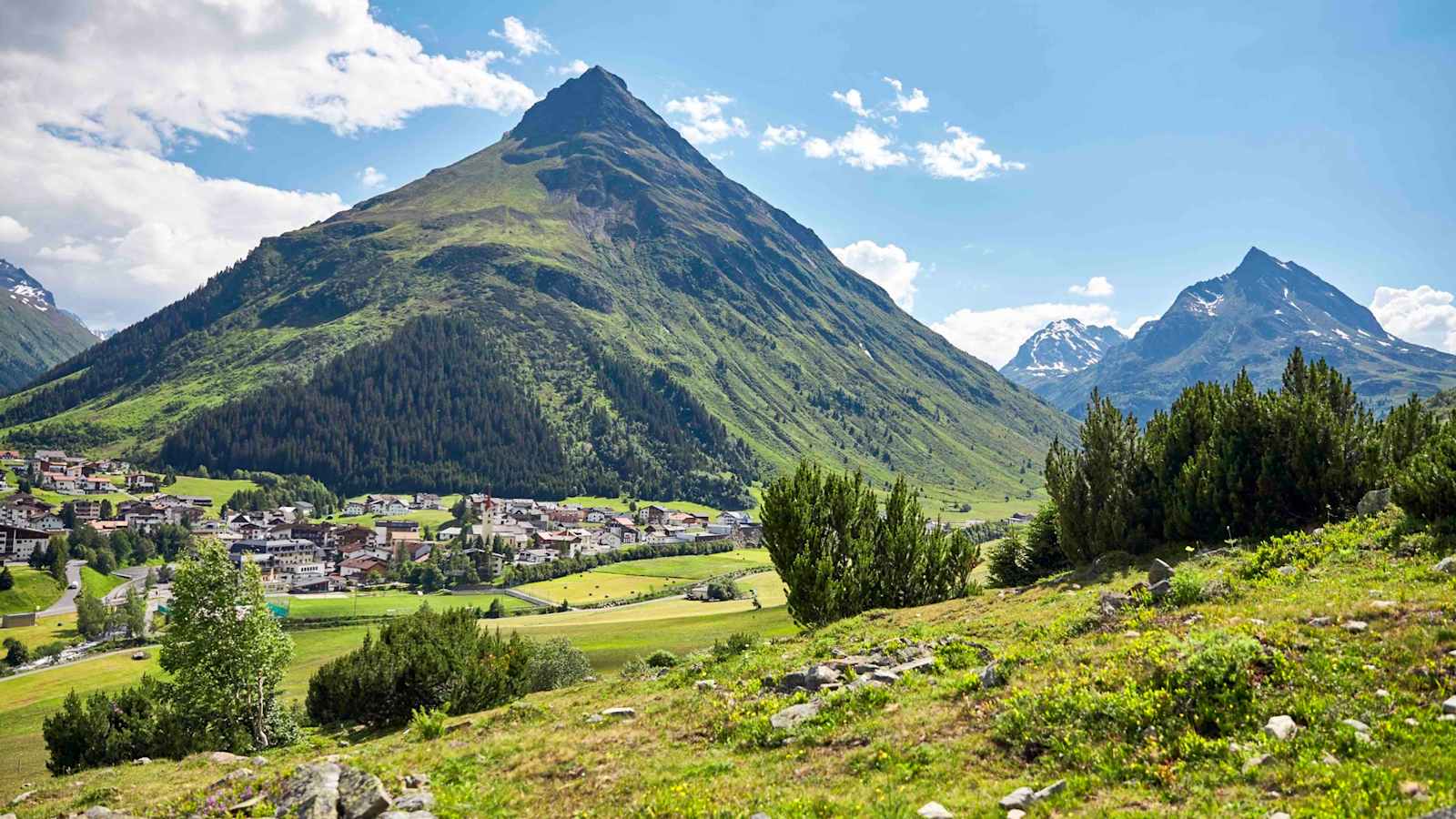 Galtür - am Ende des Paznaun geht es hoch hinaus.