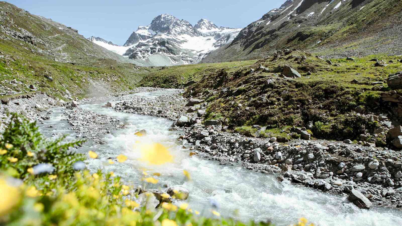 Montafoner Hüttenrunde: Piz Buin und Ochsentaler Gletscher