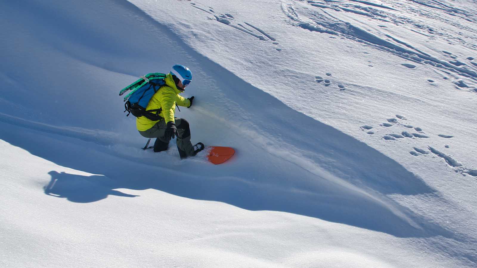 Powsurfer im Winter