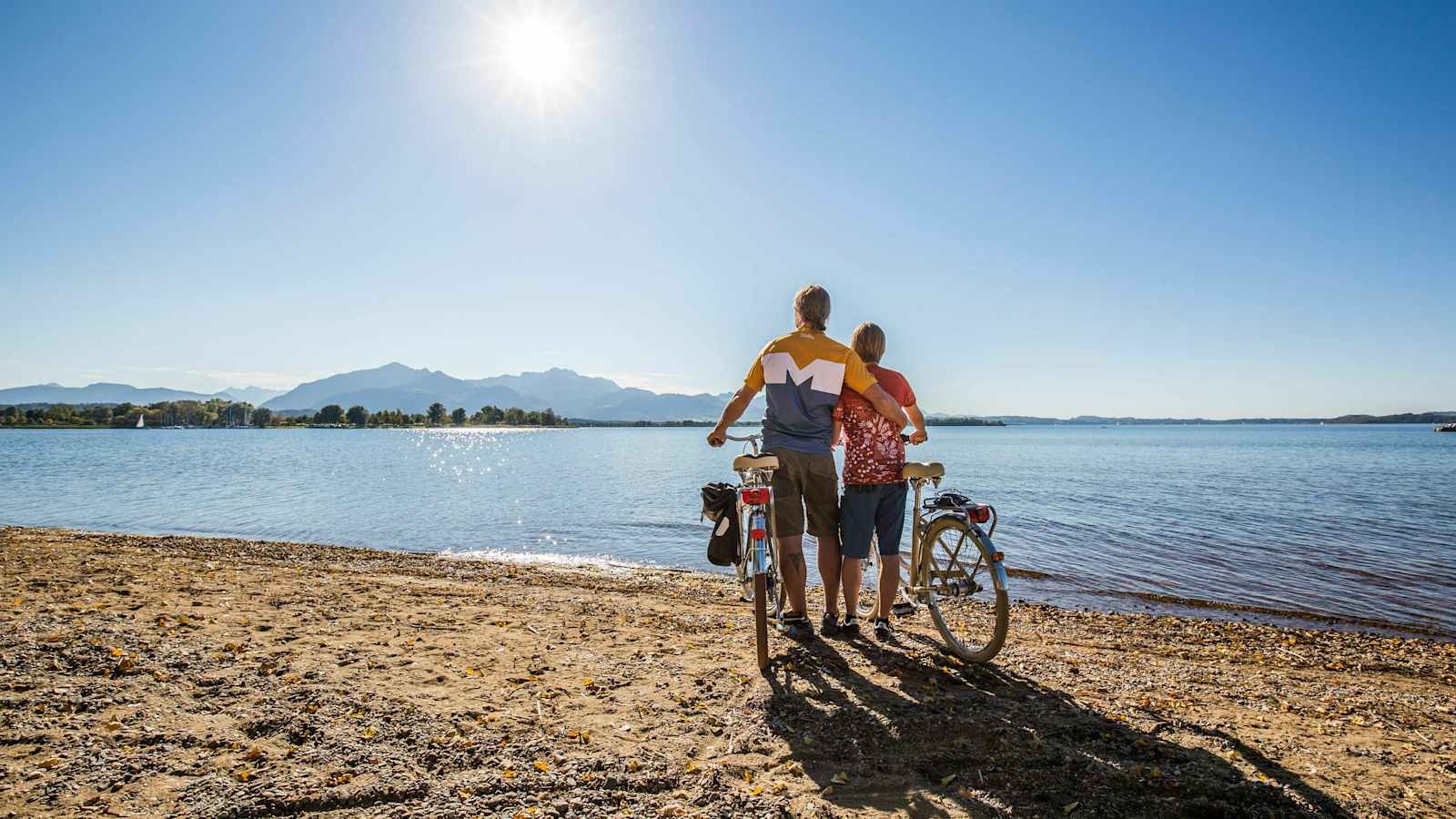 Radler am Chiemsee