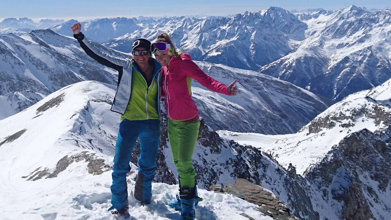 Karin und ihre Freundin im Raurisertal