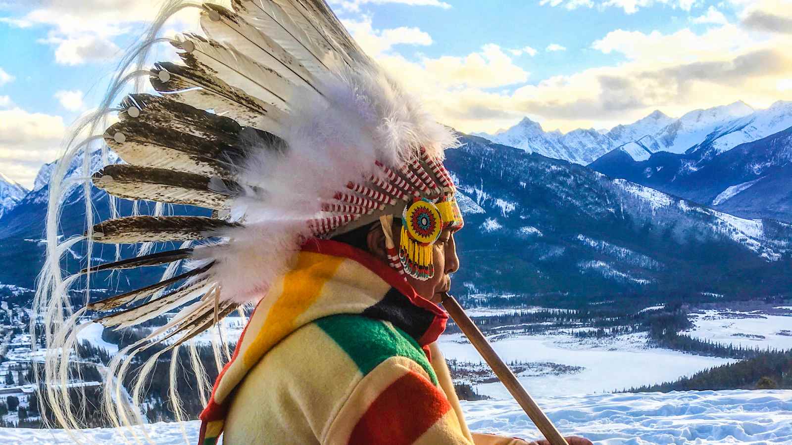 Ureinwohner Rocky Mountains