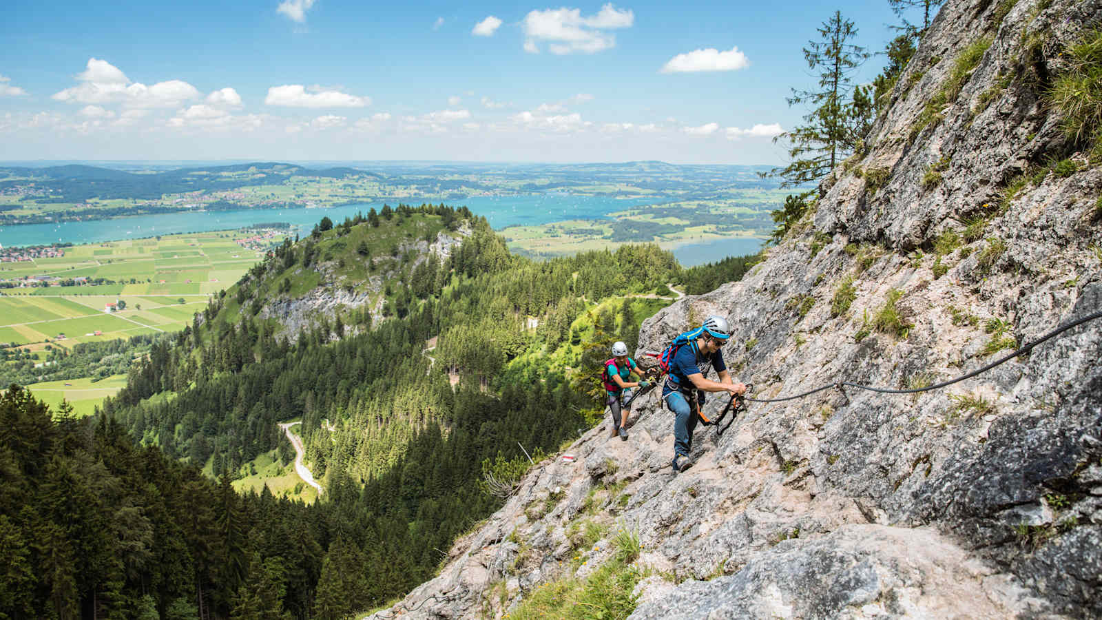 Der Tegelbergsteig in Bayern