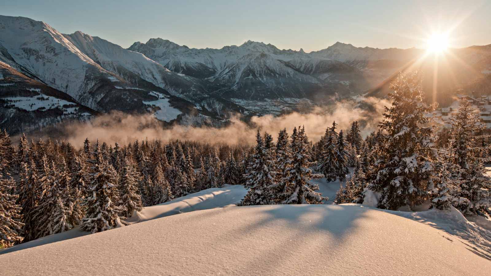 Die Belalp liegt auf einer Sonnenterrasse im Bezirk Brig.